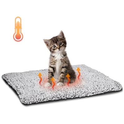 Selbstwärmendes Katzenkissenbett, superweiche thermische Hundebettmatte