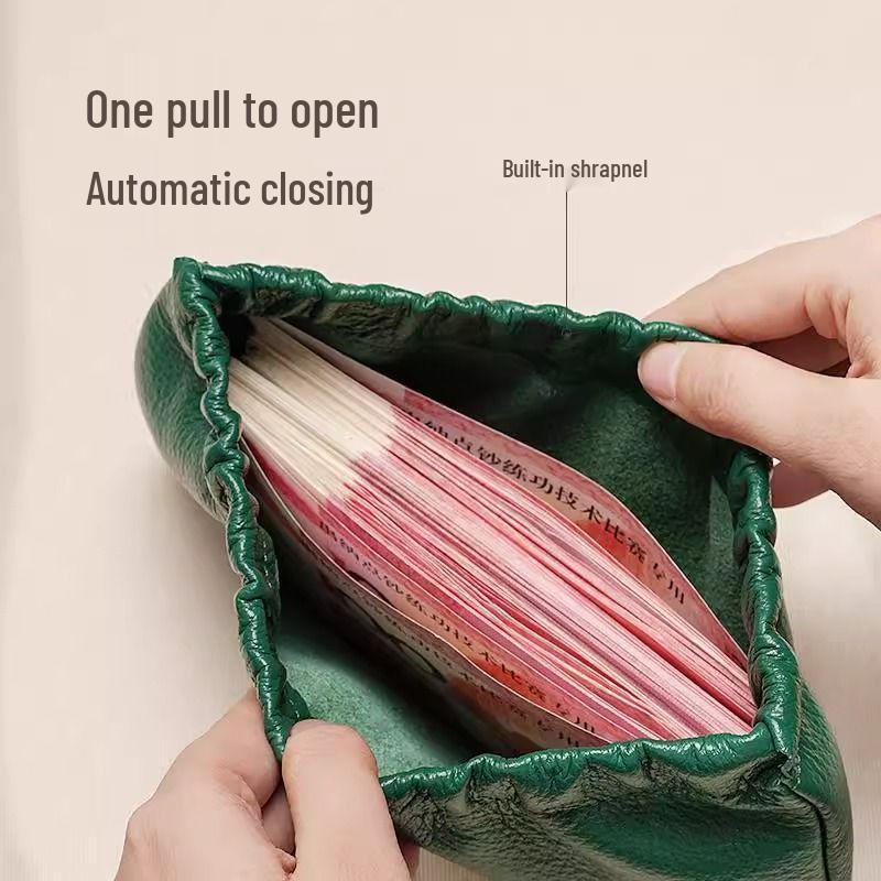 Women's Retro 2025 Long Soft Leather Wallet - Large Bill Storage