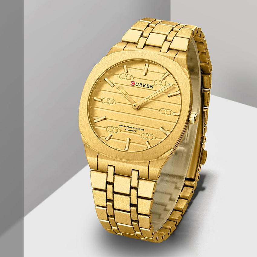 CURREN Fashion Brand Thin Quartz Watch Simple Personalized Colors Wristwatches Waterproof Clock