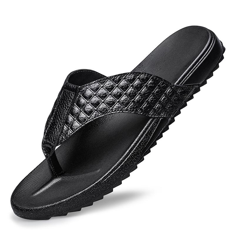 Fashion Cool Half Drag Brand Summer Beach Men Slippers Fashion Men's Casual Shoes Mens Beach Flip Flops Simple Male Flats Men's Shoes