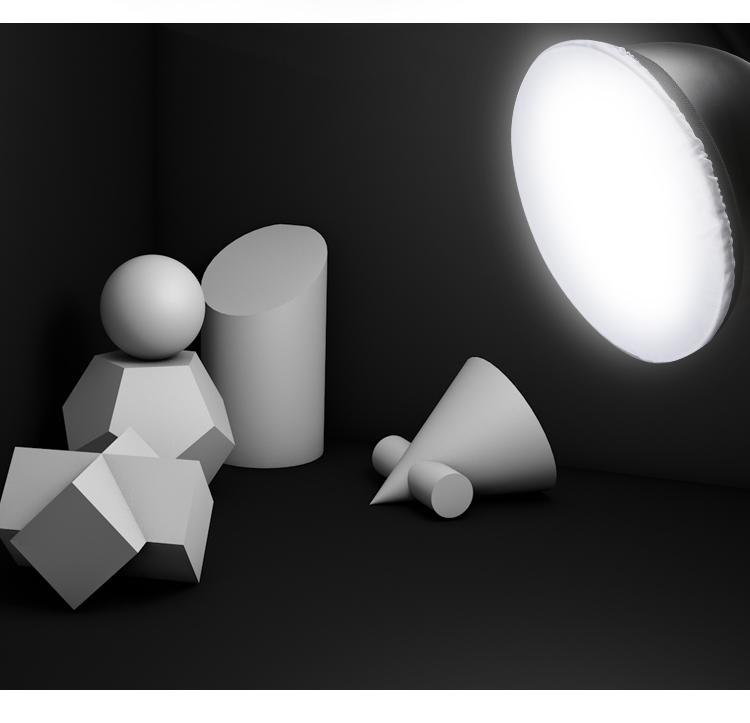 18cm Runde Softbox Blitzdiffusortuch, 7 Farben, Universeller 7-Zoll Fotolampenschirm.