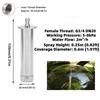 G3/4 Female Thread Fountain Nozzle Head Stainless Steel Water Fountain Spray Head  Garden Pond