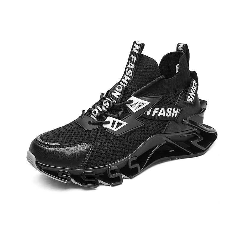 

MAEDEF Новая Мода 2024 Мужские Беговые Кроссовки Дышащие Удобные Уличные Кроссовки для Бега Легкие Высококачественные Противоскользящие Спортивные Кроссовки 38 чёрный