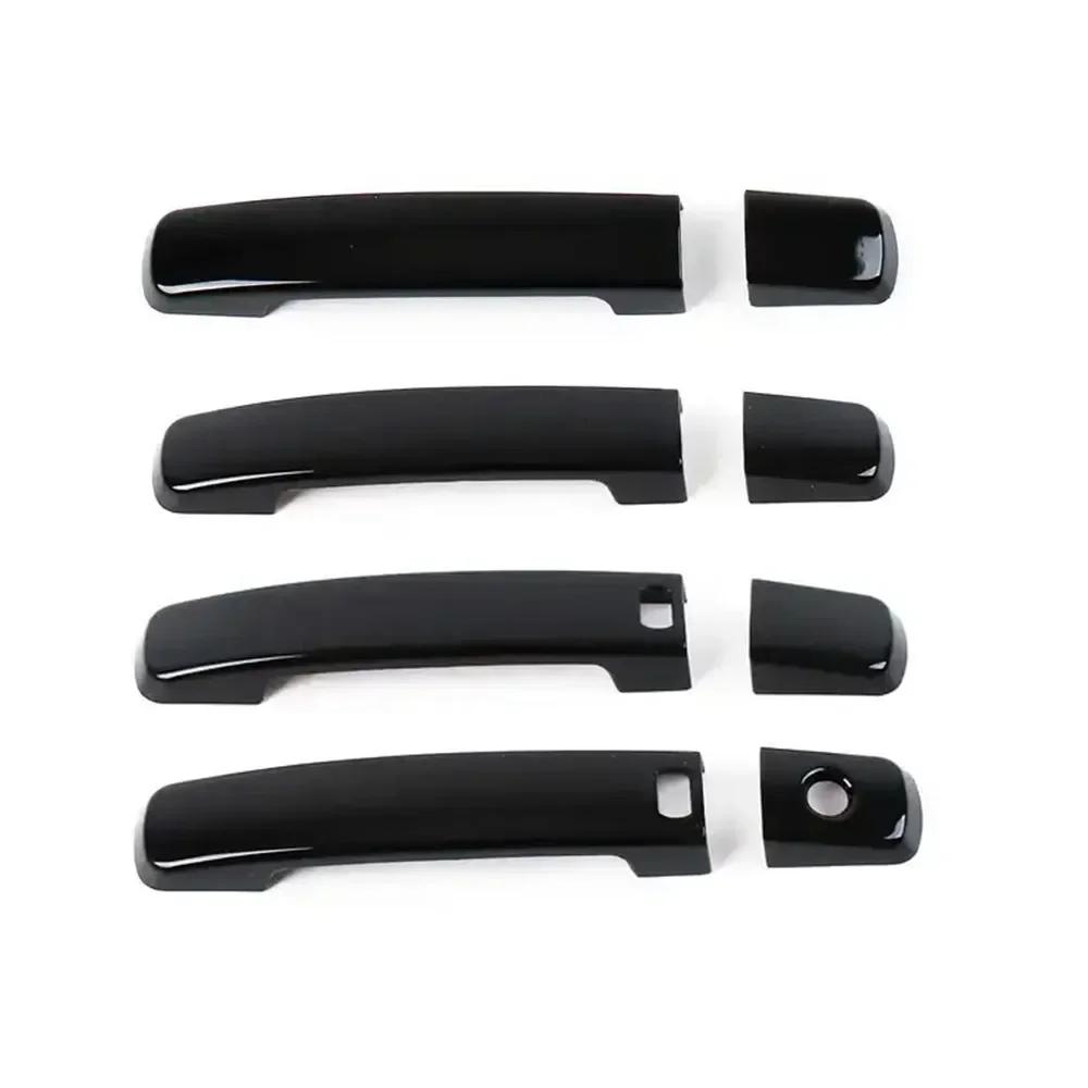 8Pcs/Set For Nissan Altima 2007-2012 ABS Plastic Door Handle Cover Moulding Decoration Trim Car Scratch Resistant Accessories
