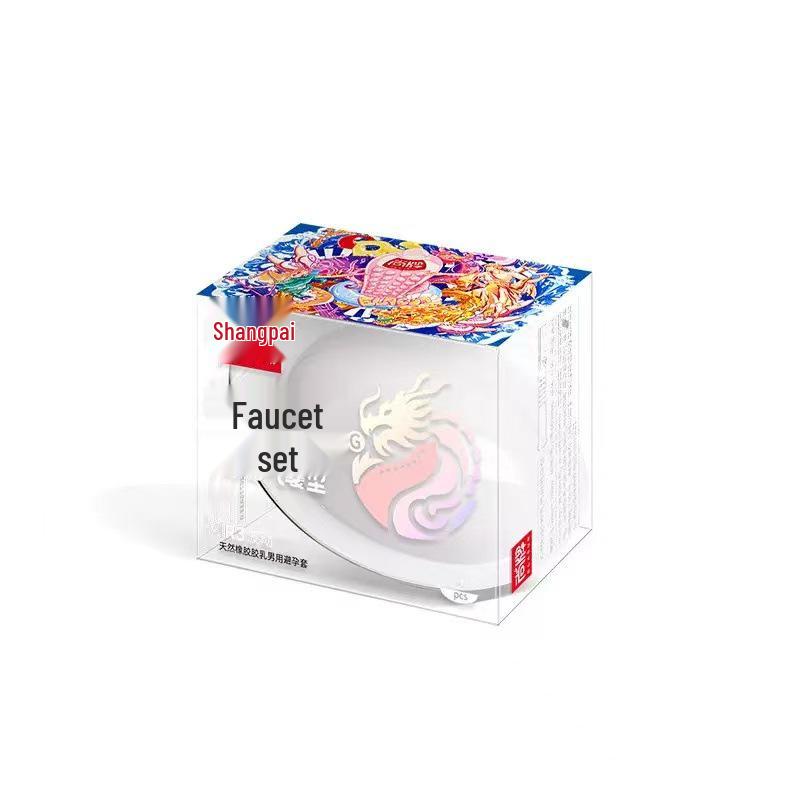 Shangpai Queen Hyaluronic Acid Condoms—High Lubrication, 100-Pack