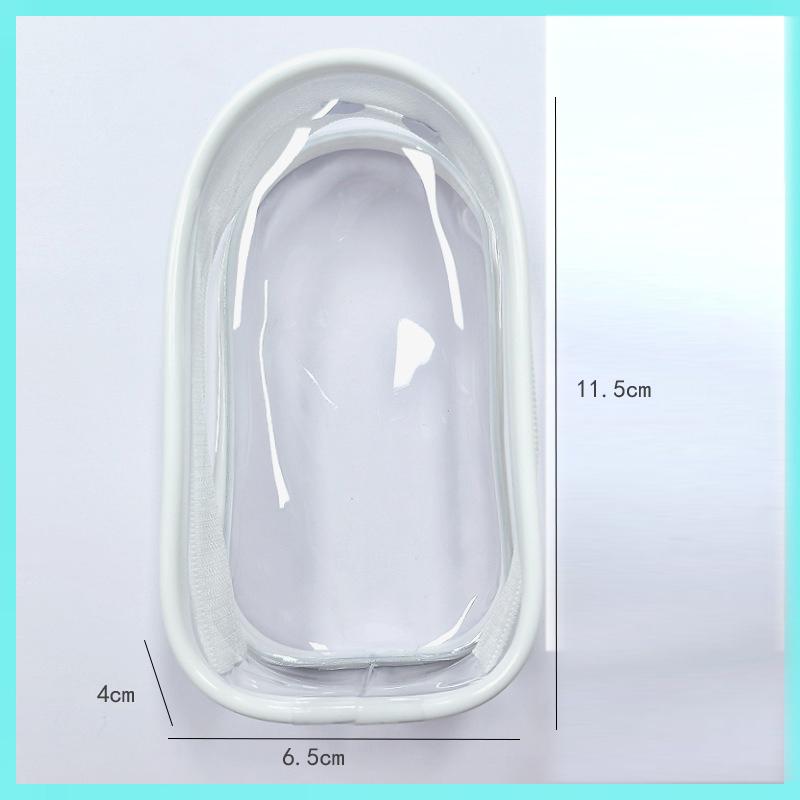 Labubu High-Transparent PVC Anime Doll Dustproof Hanging Bag Transparent PVC Walking Bag for Blind Box Display & Storage
