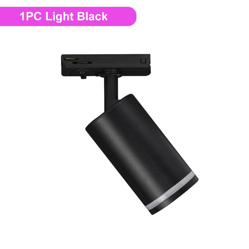 GU10 Track Light Set No Bulb Led Spotlight 110-265V Track Lighting Lamp Clothing Store Shop Kitchen Home Decor Indoor Lighting Fixture