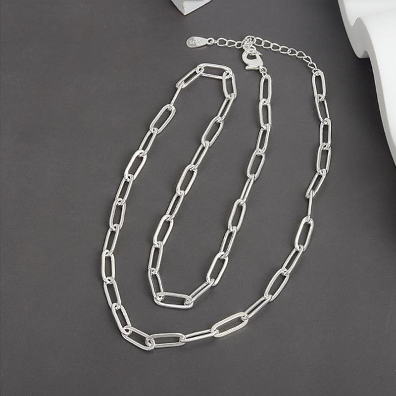 

Серебряные ожерелья 925 пробы с цирконами в форме сердца, луны, с нефритом Хотан, ювелирные изделия для женщин и девушек