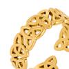 Adjustable Rings Lightweight Comfortable Anti-Oxidation Ring Exquisite Craftsmanship Versatile Open Ring for