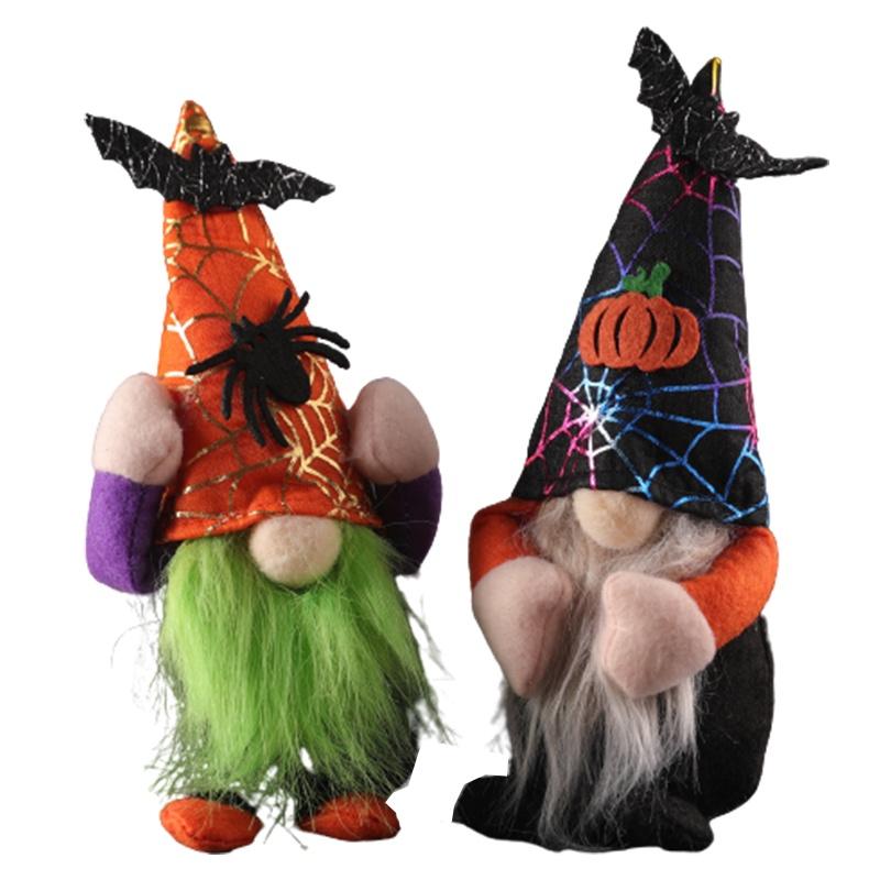 Adorable Halloween Gnomes Plush Toy Figures For Home Decor And Kids' Gifts