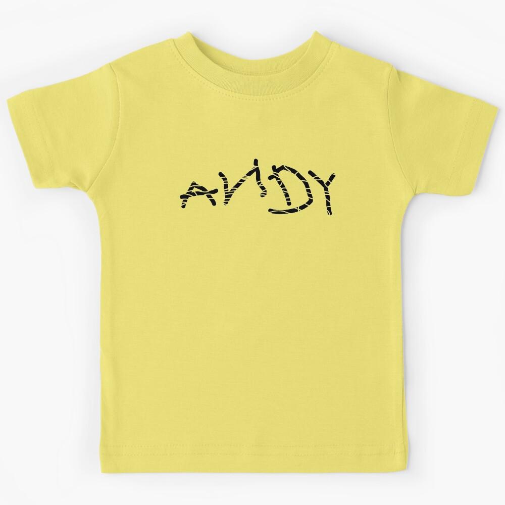 Distressed ANDY (Toy Story) Kids T-Shirt 140