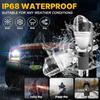 1/2Pcs Auto H4 Projector Lens LED Car Headlight Bulbs 150W CANBUS Turbo Auto Bulb H4 Led Motorcycle High Low bulb 12V 24V 6500K