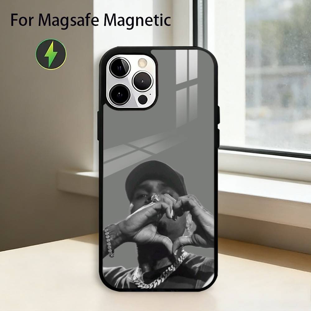 Singer Rap C-Chris-Brown Phone Case For iPhone17,16,15,14,13,12,11 Plus,Pro Magnetic For Magsafe Wireless Charging