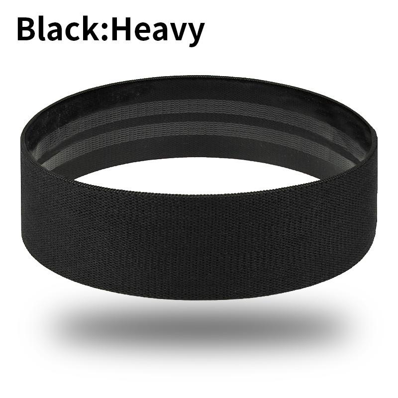 Women's Elastic Glute Trainer: Circle Hip Resistance Band for Squat, Yoga, and Strength Training.