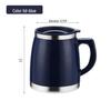 Stainless Steel Thermos Mug with Handle for Men & Women – Ideal for Tea, Coffee, Office, or Water.