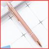 20-200 pens Wholesale Metal Ballpoint Pen Touch Screen Pen Office School Advertising Pen Custom Logo Text Laser Engraving