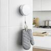 2PCS Automatic Retractable Towel Holder Self-Adhesive Work Card Holder  Anti Lost Security