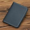 Handcraft Leather Credit Card Holder Vintage Small Wallet for Credit Cards Case and Driver License Vintage Gift for Men