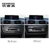 Car Styling Interior Trim For BMW F30 F34 3gt 3 4 Series Accessories Car Console CD Panel Frame Covers Stickers Auto