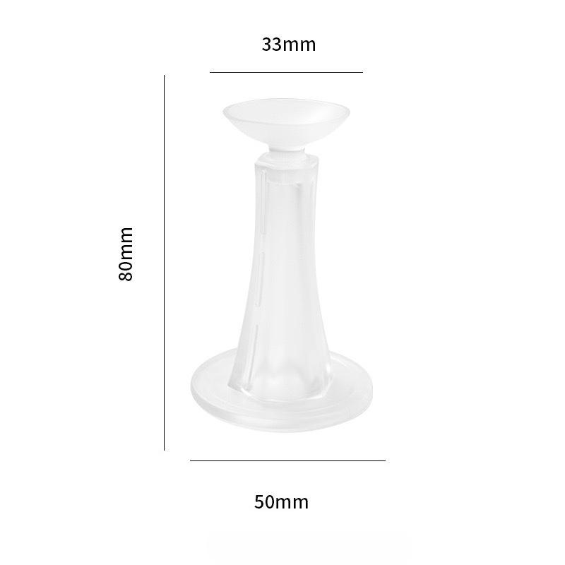 Silicone Door suction punch-free door stopper anti-collision silicone door fixed strong magnetic mute door touch ground suction