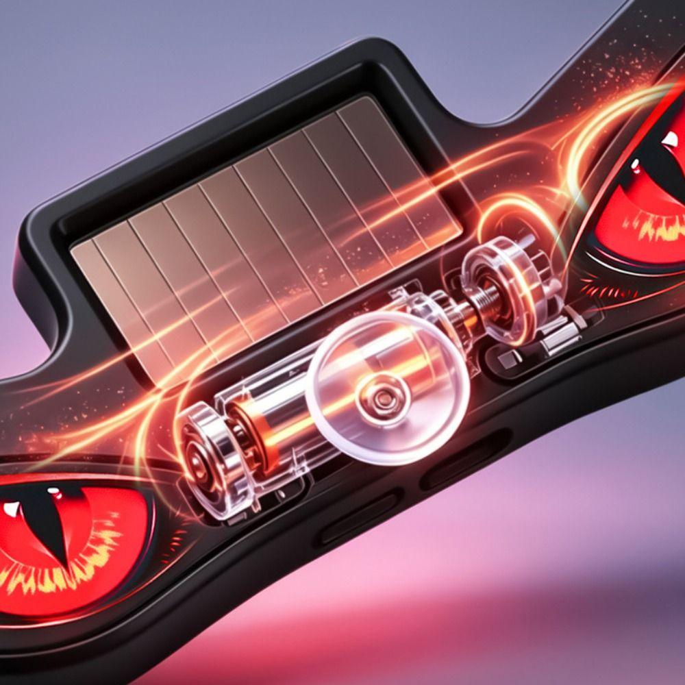 Cool Solar Warning Light Creative LED Atmosphere Light Rear Window Light Auto Decoration