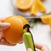 PP and ABS Orange Peeling Instrument Comfortable Handle Citrus Peeling Tool Space Saving Skinner with Hanging Hole