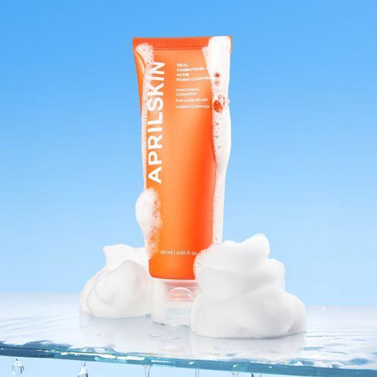 Aprilskin Carotene Acne Foam Cleanser 120ml