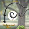 Iron Hooks Hanging Hanging Baskets Plant Holders Hand Forged for Flower Baskets Flower Pots Lanterns Wind Chime Hangings