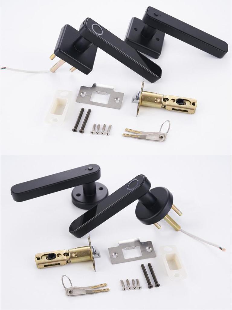 Tuya Smart Spherical Password Lock: Semi-Automatic Fingerprint Lock for Home or Office Doors.
