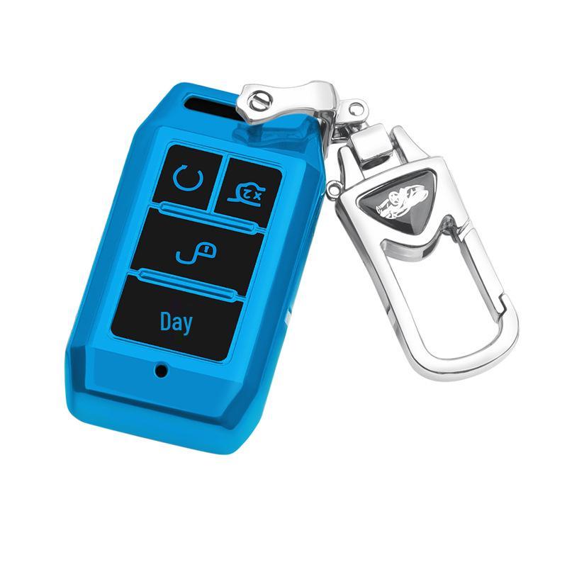 BYD Car Key Cover for Qin Gasoline, Yuan PRO, E3/E2/S2, Qin EV/535, E1 Models