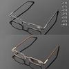 Business Metal Small Square Full Frame Reading Glasses Ultra Light Comfortable Artistic Retro Unisex Eyeglasses +1.0 To +4.0