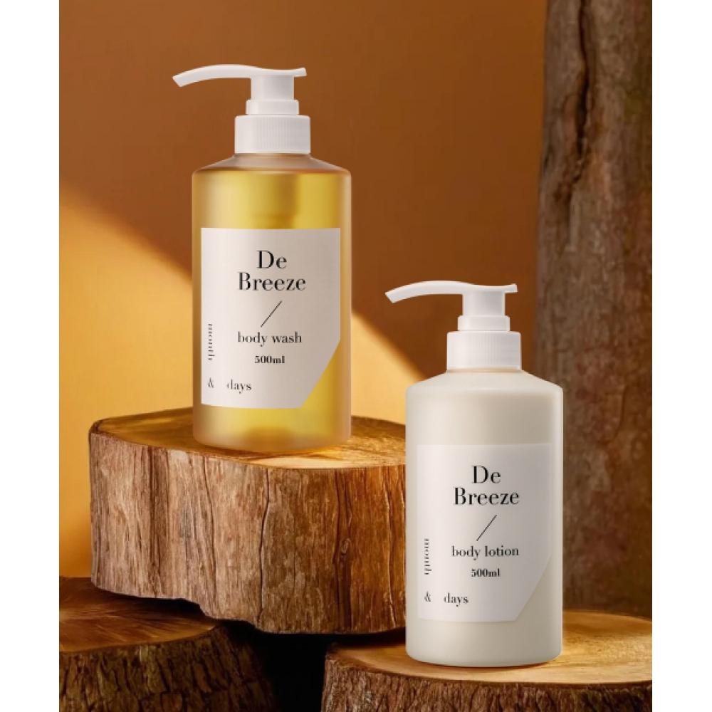 MonthnDays D Breeze boDy Set  boDy Wash 500ml+boDy Lotion 500ml FREE