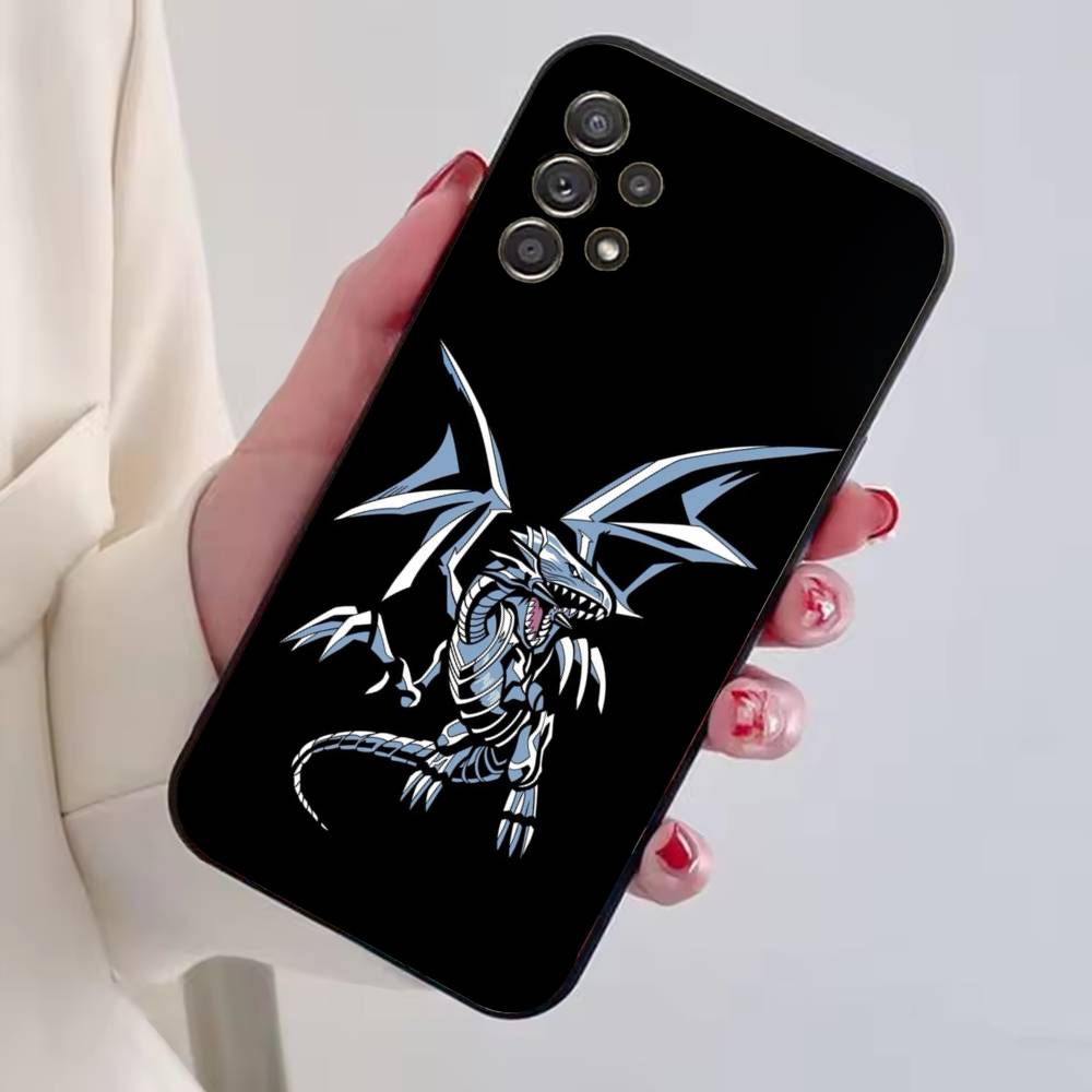 A-Anime Yu-Gi-Oh Phone Case For Samsung S25,S24,S21,S22,S23,S30,Ultra,S20,Plus,Fe,Soft Silicone Black Cover