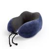 Customizable Memory Foam U-Shaped Travel Neck Pillow