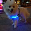 Light Up LED Dog Harness Rechargeable Adjustable Luminous Pet Chest Strap Flashing Soft Dog Glowing Vest Night Walking The Dog