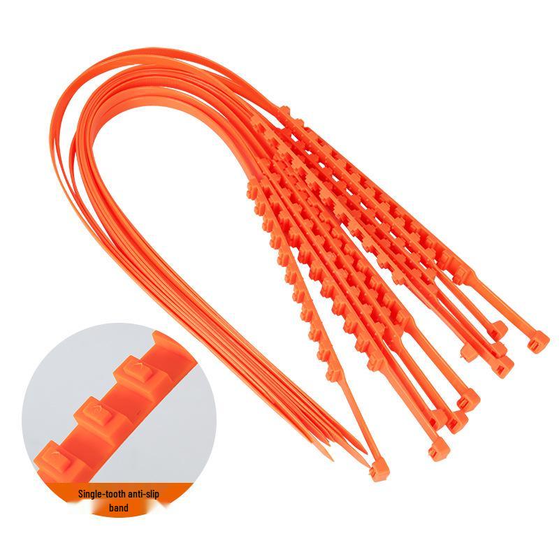 Одноразовые противоскользящие цепи для седана для зимних чрезвычайных ситуаций