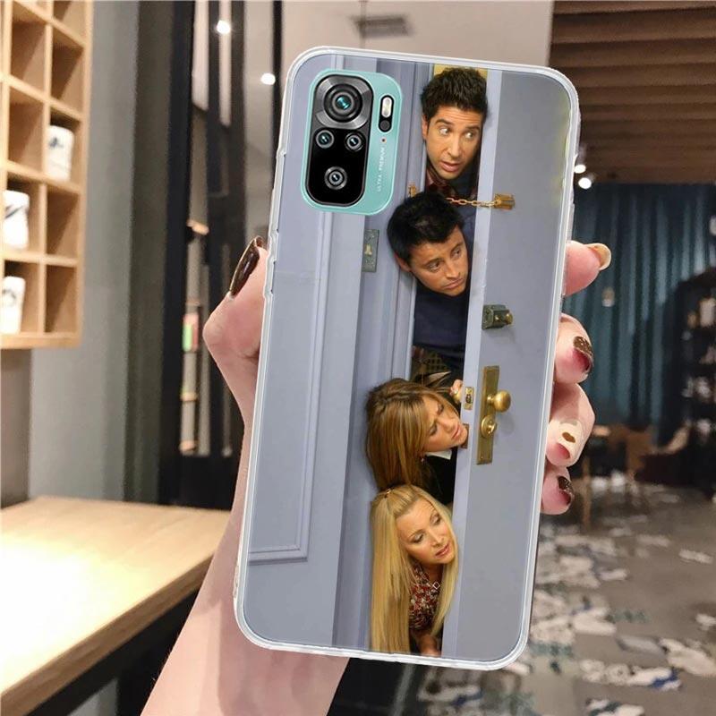 Friends Tv Show Funny Family Soft Phone Case For Xiaomi Redmi Note 12 12S 13 14 11 11S 10 Pro 10S 11T 11E Plus 14Pro Pattern Cov