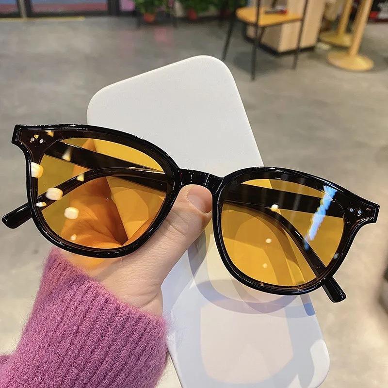 New Small Oval Sunglasses For Women'S Vintage Design Eyeglasses Female Sexy Retro Outdoor Trendy Eyewear Uv400 Sunglass