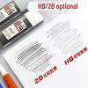 Morning Light Automatic Pencil 0.5/0.7mm, HB/2B, Lead Core, Unbreakable Design