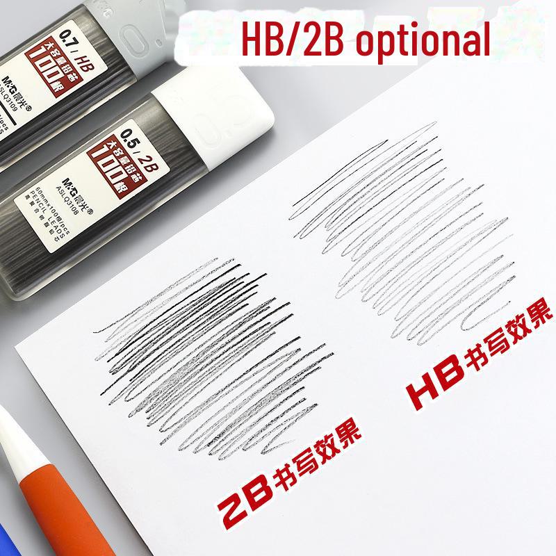 Morning Light Automatic Pencil 0.5/0.7mm, HB/2B, Lead Core, Unbreakable Design