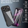 Claer 360 Full Body Protection Case For Iphone 17 Pro Max Iphone17 Air 5G Front Screen Shockproof Bumper Cover
