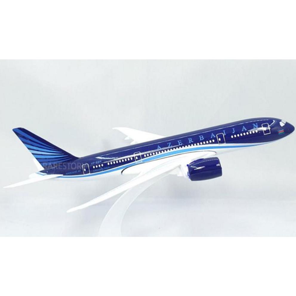 16cm Die-Cast Alloy Model Aircraft - Azerbaijan Airlines Boeing 787