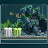 20Pcs Aquarium Plant Basket For Easy Water Plant Growth And Fishtanks Landscape Decoration Plastic Plant Container