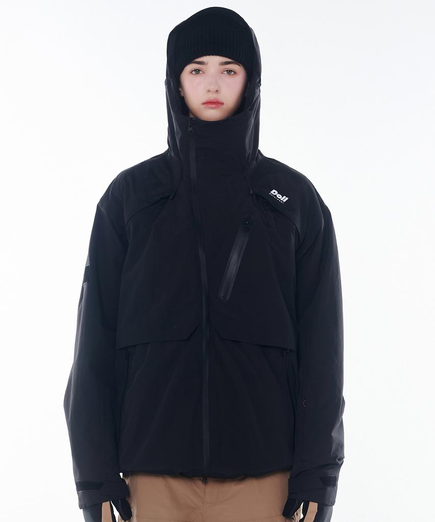 Doll Outerwear 2425 Arte Snowboard Jacket Black Unisex