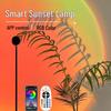 Sunset Lamp: Smart App Dimmable Light for Bedroom, Living Room, and Photography Decor.