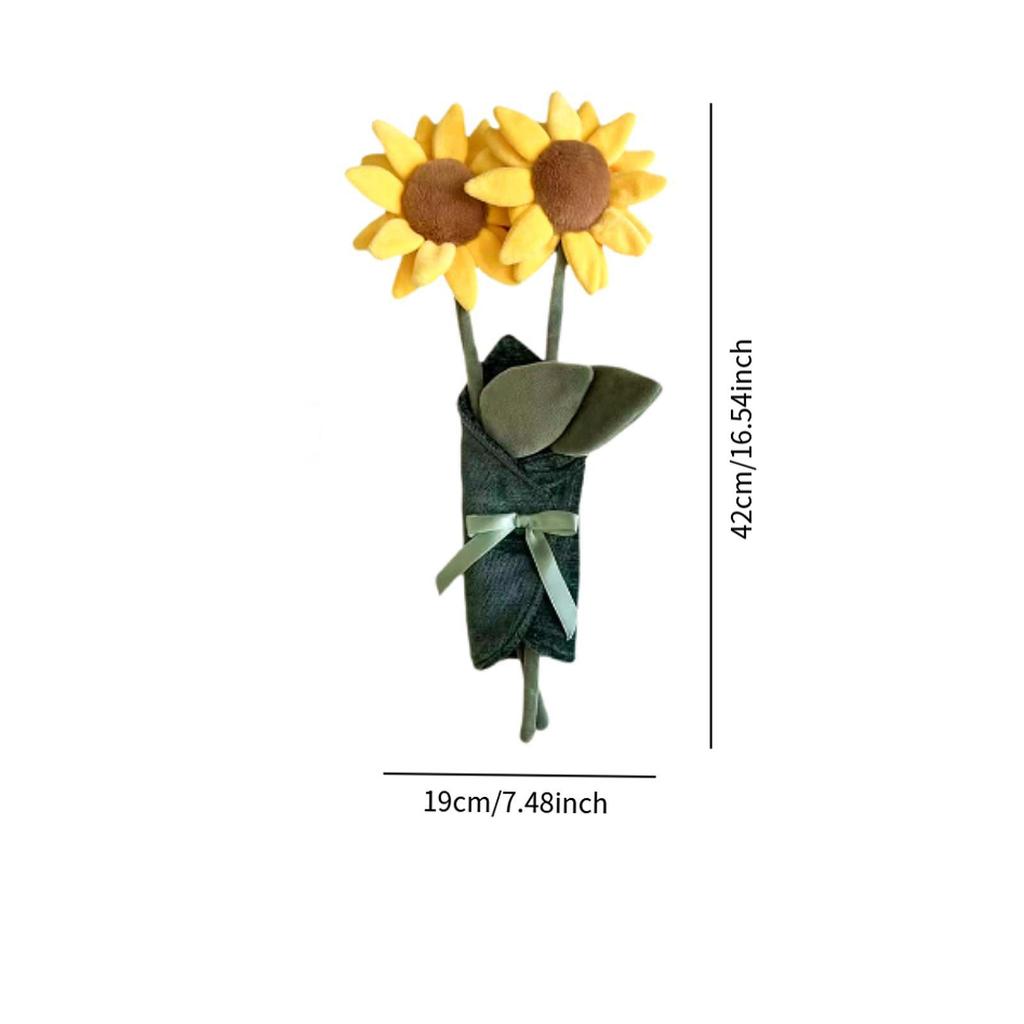 Söt Blombukett med Dockor, Rolig, Mjuk, Heminredning, Söt, Kreativ Vacker för Kvinnor Hustru Dotter Alla hjärtans dag