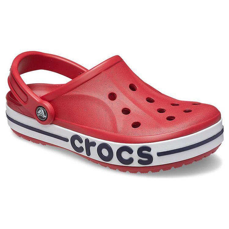 Crocs Bayaband EVA Non-Slip Durable Lightweight 2cm Sports Slippers Unisex slippers Red 205089-6HC