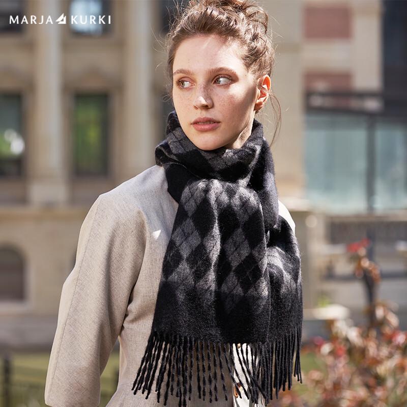 

MARJA KURKI 100% Кашемир Унисекс Зимний Шарф и Шаль