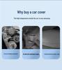 All-Season Universal Thickened Car Half Cover with Sun and Rain Protection