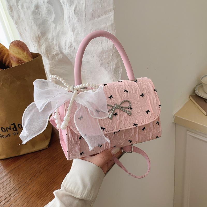 Belted Casual Bag Stylish and Fashionable Design - Single Shoulder Handbag with A Small Square Shape